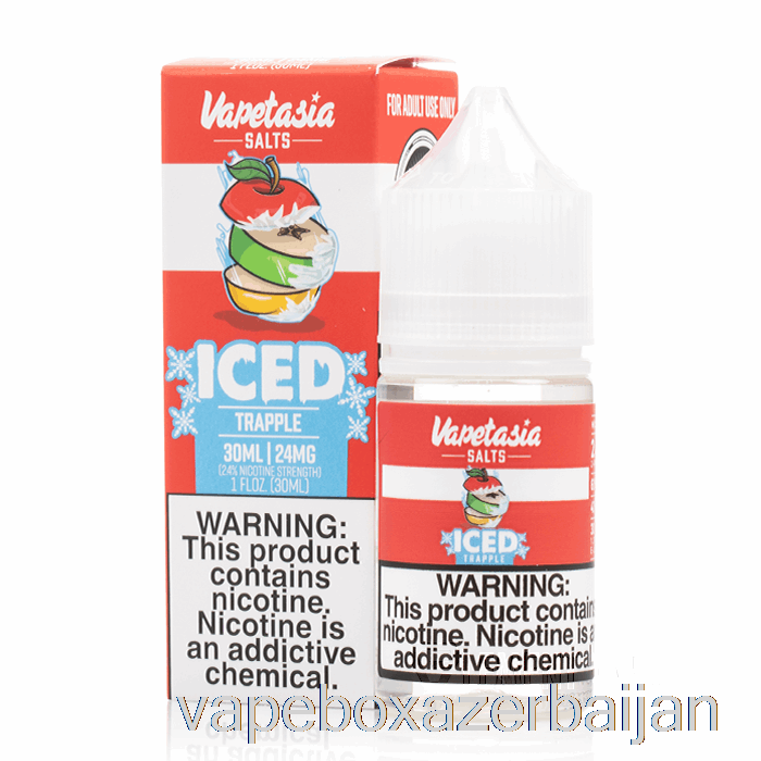 E-Juice Vape ICED Trapple - Vapetasia Salts - 30mL 24mg